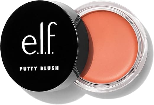 e.l.f. Putty Blush, Creamy & Ultra Pigmented Blush For Natural Glow, Infused with Argan Oil & Vitamin E, Vegan & Cruelty-Free, Bahamas, 0.35 Ounce (10 g) (Pack of 1) - Best Deal Finder