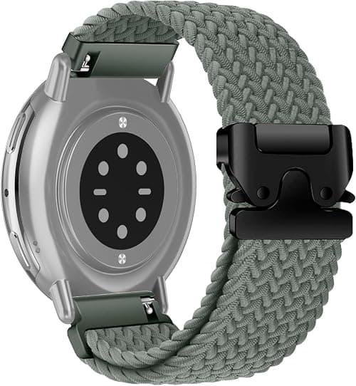 Armband Nylon für Amazfit Active 2 Square/Active 2 /Bip 3 Pro/Cheetah Square Uhrarmband Atmungsaktiv Bequem Weich 20mm Armband für Amazfit GTR Mini/GTS 4 /GTS 3 on Amazon.ae - Price Tracker