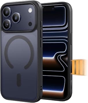 UGREEN iPhone 17 Pro Max Case MagU Revolutionary iCrystal Tech Black Cover على Amazon.ae - متتبع الأسعار