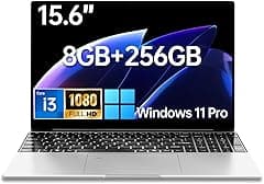 2026 New 15.6'' Laptop, Core i3 Processor, 8GB RAM, 256GB SSD, 1080p FHD IPS Display, Backlit Keyboard, Fingerprint, WiFi5&BT5, Mini-HDMI, USB3.2 Gen1, TF Card Slot, Compatible with Windows 11 Pro - Amazon.ae Price Tracker