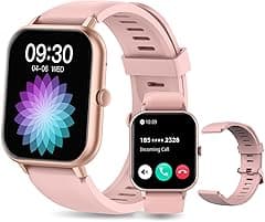 PEJE ZW01 Smart Watch丨Smart Watches For Men丨1.83 TFT Display丨Ip68 Waterproof,Bluetooth calling,All-Round Fitness Management,123+ Workout Mode,15 Days Battery Life,Compatible with iOS & Android (Pink) - Amazon.ae Price Tracker