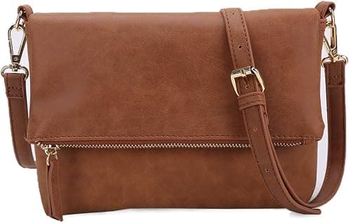 Gladdon Small Crossbody bags for Women Cross body Purse Shoulder Bag Brown on Amazon.ae - Price Tracker