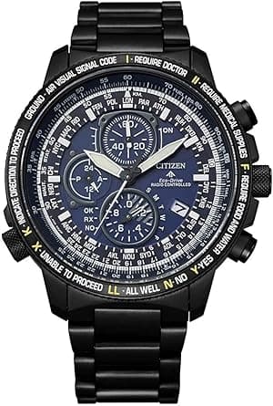 Citizen AT8195-85L Chronograph Eco-Drive Promaster Sky Watch for Men, Black on Amazon.ae - Price Tracker
