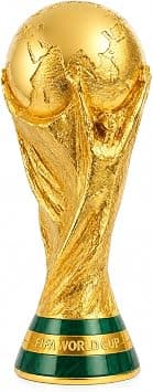 Premium FIFA World Cup Trophy Replica – Luxury Golden Football Cup Showpiece for Home, Office & Sports Room Decor | Perfect Gift for Football Fans على Amazon.ae - متتبع الأسعار