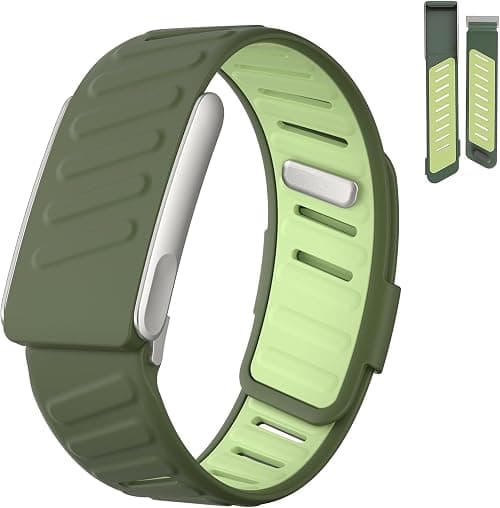 Silicone Sport Band Strap for WHOOP 5.0/MG, One, Peak, Life Devices-Compatible with ECG Device, Stylish Durable Adjustable Waterproof Breathable Band for Fitness Lovers on Amazon.ae - Price Tracker