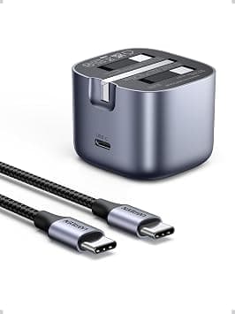 UGREEN 30W Charger with Cable for iPhone 16 Pro Cable Nexode GaN USB C Power Adapter Foldable Samsung Charger Type C Plug Set with 1M 60W USB Cable for iPhone 16 Pro Max/15, iPad, Galaxy S25, etc على Amazon.ae - متتبع الأسعار