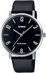 Casio Men's Watch - MTP-VT01L-1B2UDF Black Dial, Black Band on Amazon.ae - Price Tracker