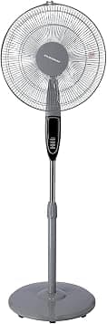 Olsenmark 16" Stand Fan OMF1698 – Pedestal Fan with 5 Strong Blades, 3 Speed Settings, Adjustable Pitch Angle & Oscillation, Powerful Cooling for Home & Office, Black على Amazon.ae - متتبع الأسعار