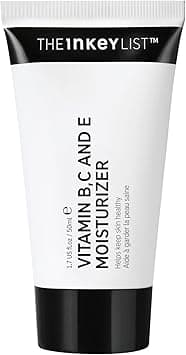 The INKEY List Vitamin B, C and E Moisturiser 50ml, Lightweight Moisturising Face Cream, AM/PM Skincare, Vegan Friendly, Suitable For All Skin Types on Amazon.ae - Price Tracker