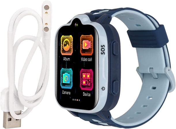 Keenso 4G Kids Smart Watch, GPS Position Video Call IP67 Waterproof Touch Screen Smartwatch English (Blue) on Amazon.ae - Price Tracker