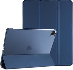 ProCase Smart Case for iPad Air 13 Inch (M3) 2025/ (M2) 2024/ iPad Pro 12.9 Inch 6th/5th/4th/3rd Generation 2022/2021/2020/2018, Slim Stand Hard Back Shell Smart Cover -Darkblue - Amazon.ae Price Tracker