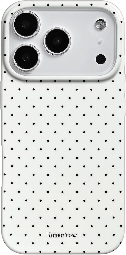 Mobile Phone Case for iPhone 17 Pro, Polka Dot Case, Cute Fashion Wave Point Pattern Aesthetic Design Case, Soft TPU Cover, Ultra Thin Silicone, Shockproof Protective Case for iPhone 17 Pro on Amazon.ae - Price Tracker