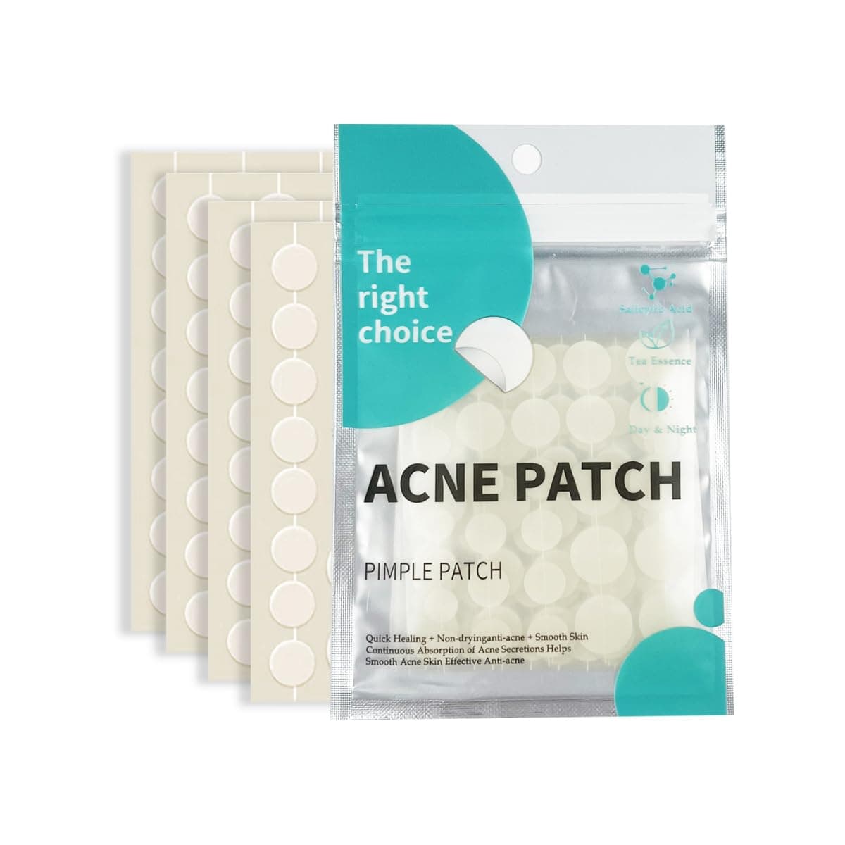 Vavilente Acne Pimple Patches,Hydrocolloid Acne Patch for Covering Face, Blemishes, Zits Absorbing Patch,Cosmetics Patch for Pimple Dots, Acne Treatment, Invisible Acne Spot Patches(150 Count) on Amazon.ae - Price Tracker