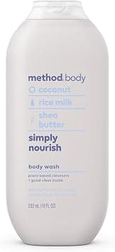 Method Body Wash, Simply Nourish, Paraben and Phthalate Free, 18 oz (Pack of 1) - Best Deal Finder