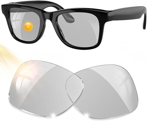 Replacement Lenses for Ray-Ban Meta Smart Glasses Gen 2/1/Wayfarer RW4006/4008/RW4012, 53mm Large/50mm Regular, Anti-Scratch على Amazon.ae - متتبع الأسعار