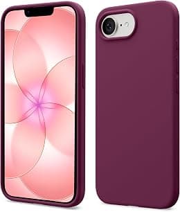 ACRONIX iPhone 17e Case / iPhone 16e 6.1 Inch Case - Liquid Silicone Ultra Thin Shockproof Protection Soft Lightweight Grip Premium Case (Burgundy) - Best Deal Finder