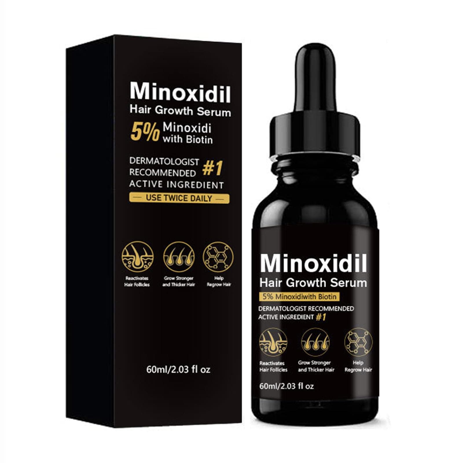 KEDAZM 5% Minoxidil Hair Growth Serum for Men With Biotin & Panthenol, Men Beard Growth with Biotin and Minoxidil Extract Serum for Hair Loss, Thinning and Faster Regrowth Treatment on Amazon.ae - Price Tracker