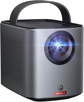 NEBULA Anker Mars 3 Air 1080p Mini Projector, Smart 400 ANSI-Lumen Portable Projector with Google TV, Wi-Fi, Dolby Digital, 2×8W, 150-Inch Picture, Built-In Battery with 2.5-Hour Playtime on Amazon.ae - Price Tracker
