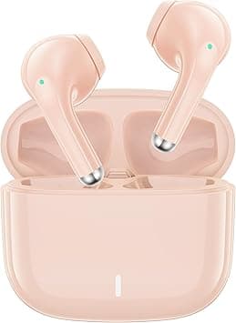 5.3 Bluetooth Headphone Wireless Earbuds Small Ear Bud for Samsung/Galaxy S26 Ultra S25 S24 S23 S22, Workout Sports Gym Earphones for Apple/Android for iPhone 17 17e Air 16 16e 15 Pro Max 14 13 Pink - Amazon.ae Price Tracker