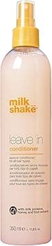 milk_shake Leave-In Conditioner Spray Detangler for Natural Hair - Protects Color Treated Hair and Hydrates Dry Hair - Leave In Conditioner For Soft and Shiny Straight or Curly Hair, 11.8 Fl Oz on Amazon.ae - Price Tracker
