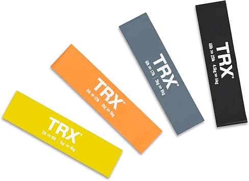 TRX ER 12-Inch Mini Bands, Set of 4 - Best Deal Finder