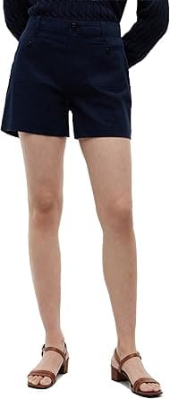 Tommy Hilfiger Womens 3.5'' Chino Shorts High Waisted with Stretch and Pockets on Amazon.ae - Price Tracker