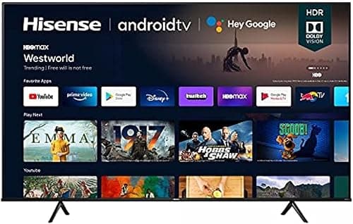 Hisense 75 Inch TV 4K UHD Smart TV, With Dolby Vision HDR, DTS Virtual X, YouTube, Netflix, Shahid, Prime, Freeview Play, Bluetooth & WiFi Black Model 75A61GSD- 1 Year Full Warranty. on Amazon.ae - Price Tracker