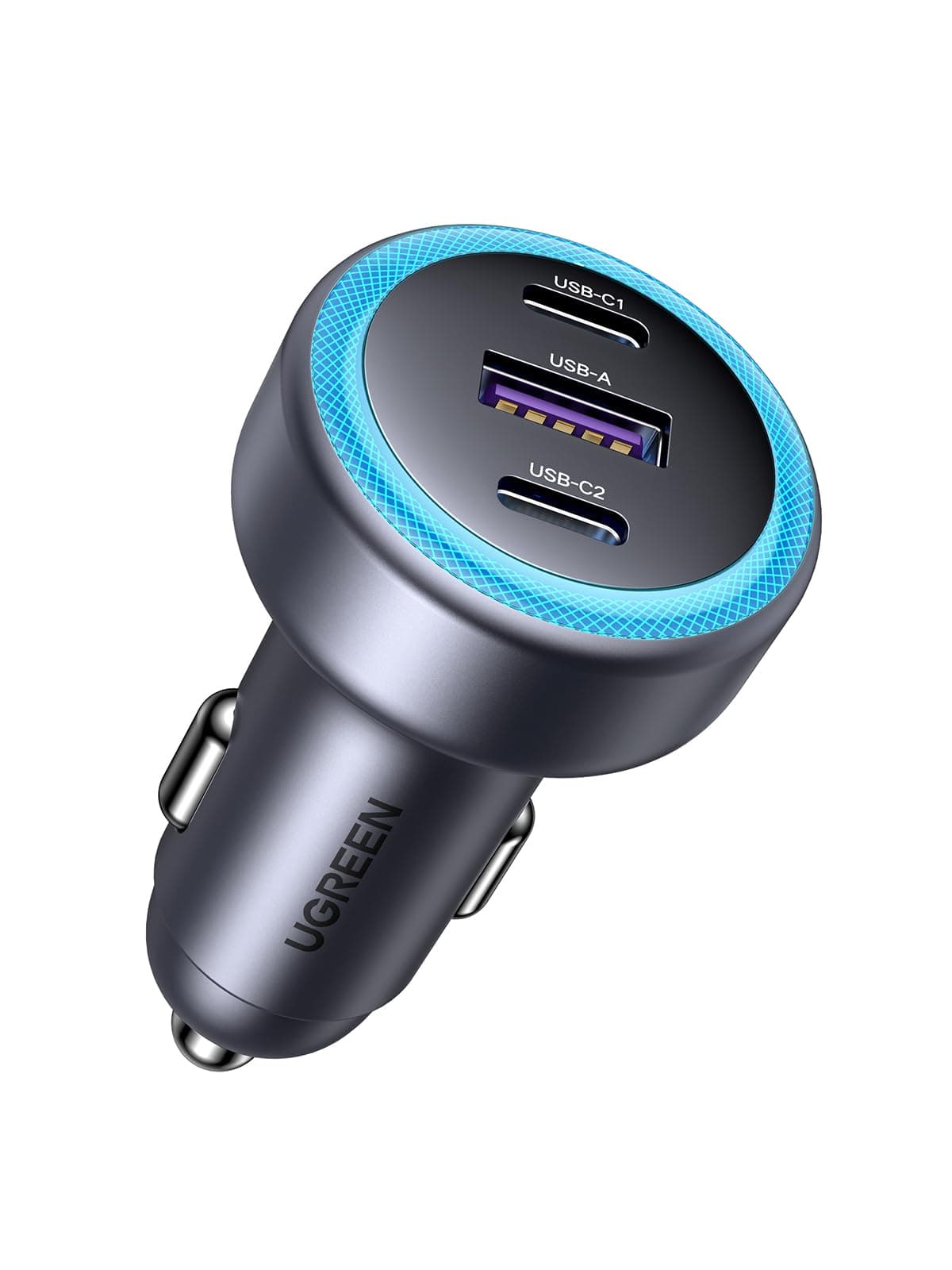 UGREEN USB C Car Charger, 30W 3-Port Type C Phone Adapter, iPhone 17 Car Charger Fast Charging, PD 3.0 30W/QC 3.0 22.5W, for iPhone 17/16/15/14 Series, Samsung, Huawei, Xiaomi, Redmi, iPad, AirPods on Amazon.ae - Price Tracker