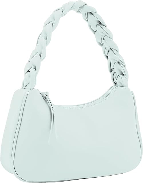 Emperia Braided Top Handle Shoulder Bag For Women, Trendy Designer Small Hobo Tote Handbag on Amazon.ae - Price Tracker