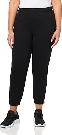 Tommy Hilfiger womens Embroidered Logo Relaxed Fit Jogger Fleece Jogger Pants on Amazon.ae - Price Tracker
