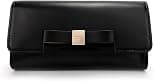 Kate Spade New York Women's Leather Bow Belt Bag, Removable Zip Pouch for Hands-Free Carrying & Travel, Black, S-M - Best Deal Finder