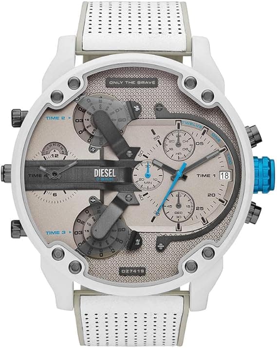 Diesel Mens Mr. Daddy Chronograph Watch 57mm Case Size Stainless Steel Watch on Amazon.ae - Price Tracker