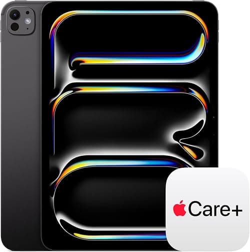 Apple iPad Pro 11-inch (M5) 512GB: Ultra Retina XDR display, Landscape 12MP Front Camera/12MP Back Camera, LiDAR Scanner, Wi-Fi 7 with Apple N1, All-Day Battery Life — Space Black With AppleCare on Amazon.ae - Price Tracker
