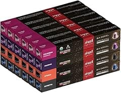 Mood Espresso - Nespresso Compatible Aluminium Capsules - Colombian, Palermo, Intenso & Ristretto (4 Flavors), Pack of 24 (240 Capsules) - Amazon.ae Price Tracker