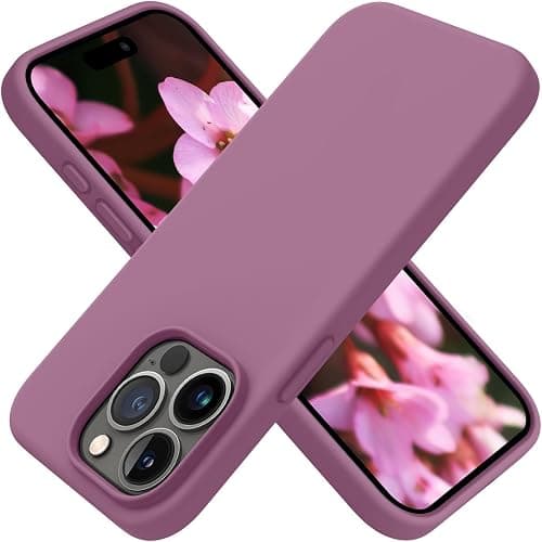 OTOFLY Compatible with iPhone 15 Pro Max Case, Silicone Shockproof Slim Thin Phone Case for iPhone 15 Pro Max (6.7 inch), (Lilac Purple) على Amazon.ae - متتبع الأسعار