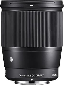 Sigma 402965 DC DN Contemporary Lens For Sony E, Black, 16mm F/1.4 on Amazon.ae - Price Tracker