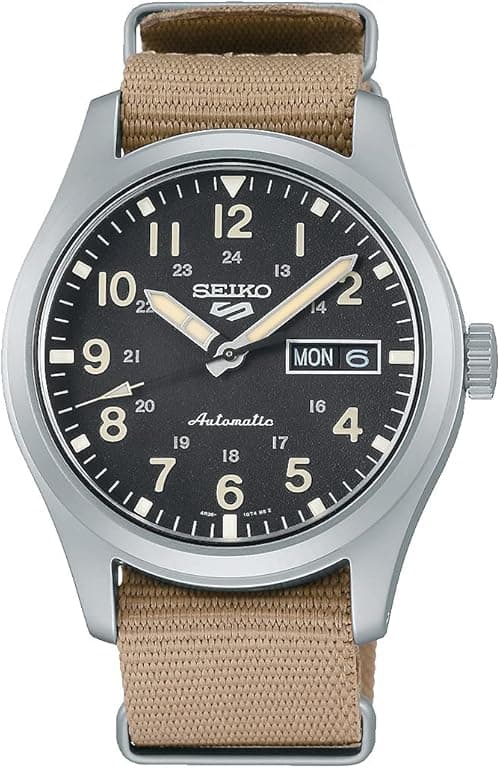 Seiko 5 Sports Automatic Black Dial Mens Watch Srpg27K1 on Amazon.ae - Price Tracker