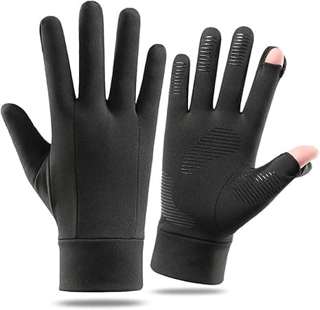 1 Pair Winter Gloves Liners, Ski Gloves Liners, Thin and Lightweight Cold Weather Liners, Gloves with Flip Finger Design, Windproof Running Gloves, with Anti-slip Design, for Men and Women (XL) on Amazon.ae - Price Tracker