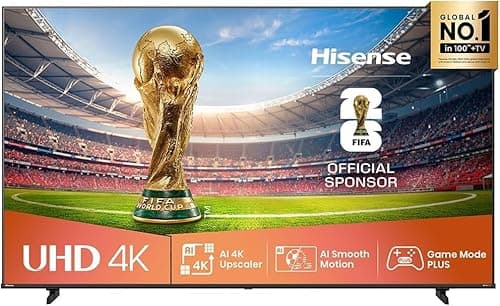 Hisense 75-Inch 4K UHD Smart TV (75A62QS, 2025 Model) – Precision Color, Dolby Vision, Dolby Audio, Game Mode PLUS | VIDAA OS, Wi-Fi, Bluetooth, HDMI on Amazon.ae - Price Tracker
