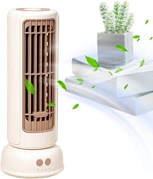 Standing Fan,Vertical Fan Tower | Powerful Portable 3-Speed Settings Ventilator for Home Office Nursery Dorm Living Room Kitchen Outdoor Car Basement on Amazon.ae - Price Tracker