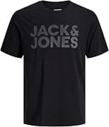 JACK & JONES mens O-Neck T-Shirt (pack of 1) - Best Deal Finder