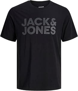 JACK & JONES mens O-Neck T-Shirt (pack of 1) - Best Deal Finder