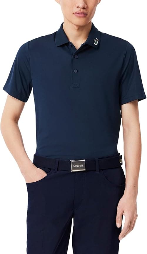 Lacoste Men's Ultra-Dry Anti-uv Stretch Jersey Golf Polo Shirt on Amazon.ae - Price Tracker
