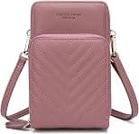 myfriday Small Crossbody Cell Phone Purse for Women, Mini Messenger Shoulder Handbag Wallet with Credit Card Slots - Best Deal Finder