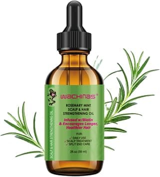 Rosemary Oil For Hair Growth, Organic Rosemary Mint Scalp & Hair Oil, Infused W/Biotin & Encourges Growth, Scalp Treatment, Split End Care, Rosemarry Strengthening Hair Oil for Hair Fall and Regrowth - Best Deal Finder