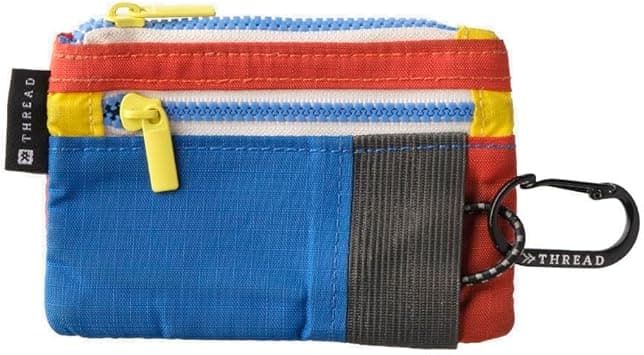 Threads Pouch Wallet – Compact Zip Wallet with Clear ID Window, Coin & Card Pockets, and Key Stash – Lightweight Rip-Stop Travel Wallet for Men & Women, Game of colors, CH, Casual on Amazon.ae - Price Tracker
