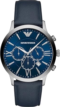 Emporio Armani Men's Chronograph Quartz Watch on Amazon.ae - Price Tracker
