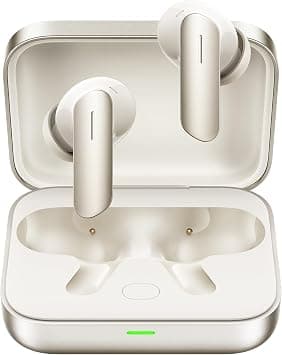 realme Buds Air 7 | 52dB ANC | Hi-Res LHDC 5.0 | 12.4mm Deep Bass Driver | 360° Spatial Audio | 52H Playtime | 6-Mic ENC | Bluetooth 5.4 | IP55 | Fast Charging (Ivory gold) (Renewed) - Amazon.ae Price Tracker