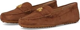 Lauren Ralph Lauren Women's Barnsbury Suede Loafer - Best Deal Finder