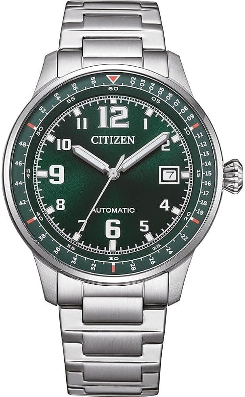 CITIZEN NJ0190 Men's Automatic Watch with Stainless Steel Link Strap and Date in Various Designs على Amazon.ae - متتبع الأسعار